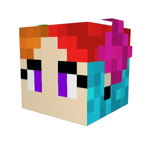 Kill0fTruth Minecraft avatar head, 3D render