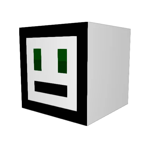 Kill12you500 Minecraft avatar head, 3D render