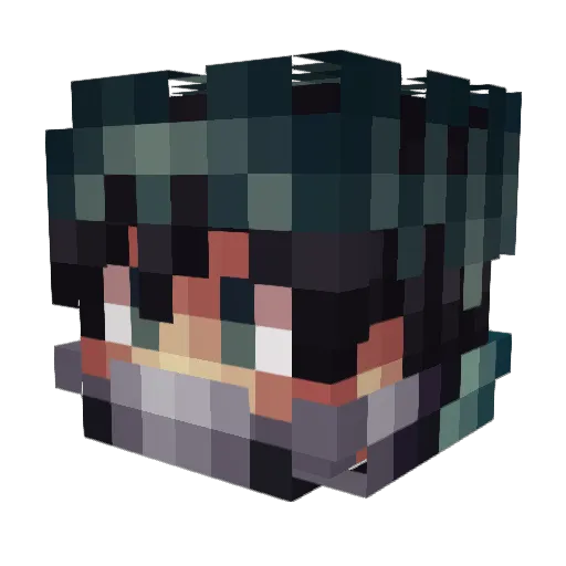 Kill3rSci3ntist Minecraft avatar head, 3D render