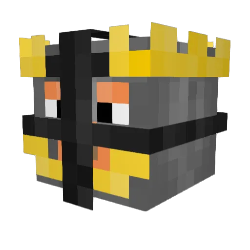 KillAManShank Minecraft avatar head, 3D render