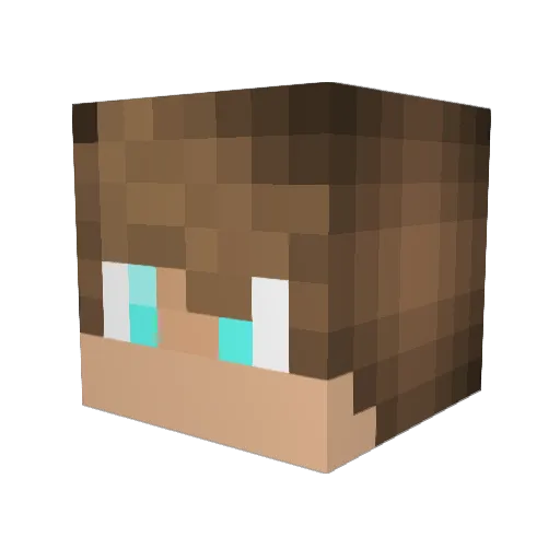 KillGiLL30 Minecraft avatar head, 3D render