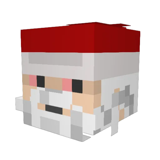 KillGilles Minecraft avatar head, 3D render