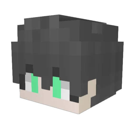 KillLxG_XD Minecraft avatar head, 3D render