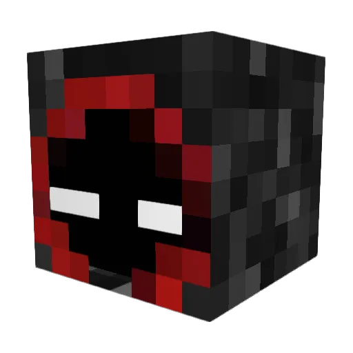 KillMePlssss Minecraft avatar head, 3D render