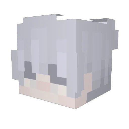 KillSAW_ Minecraft avatar head, 3D render