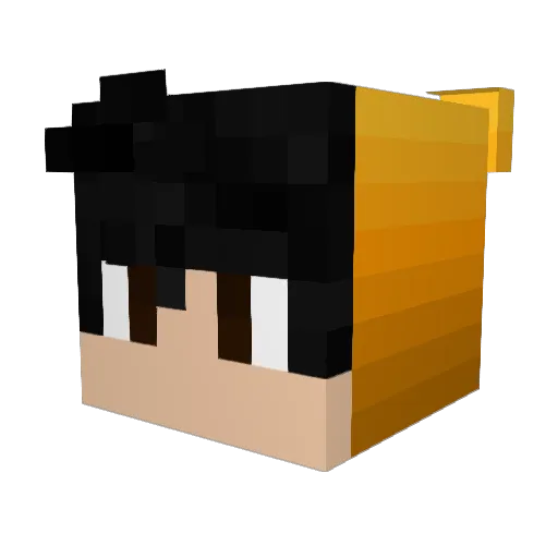 KillT0Y Minecraft avatar head, 3D render