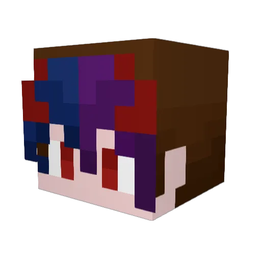 KillThePancake Minecraft avatar head, 3D render
