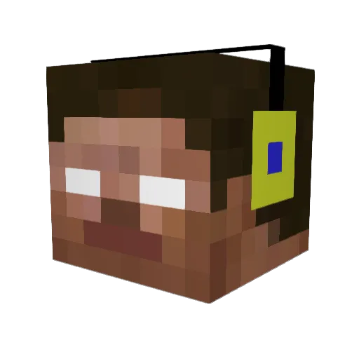 Kill_Time Minecraft avatar head, 3D render