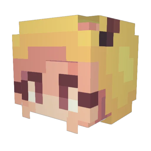 Kill_la_Kill_Me Minecraft avatar head, 3D render