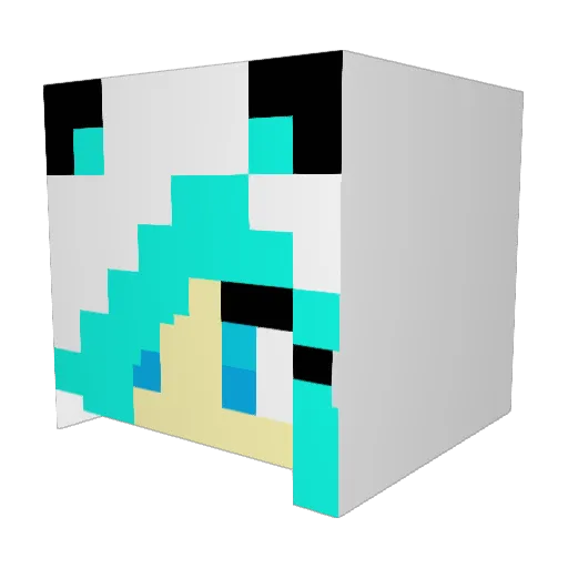 KillaKarl Minecraft avatar head, 3D render