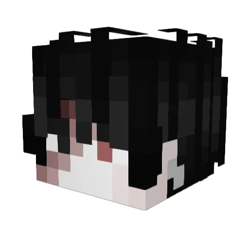 KillaVamp Minecraft avatar head, 3D render