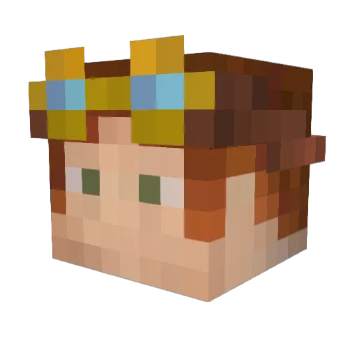 KillaWatt117 Minecraft avatar head, 3D render