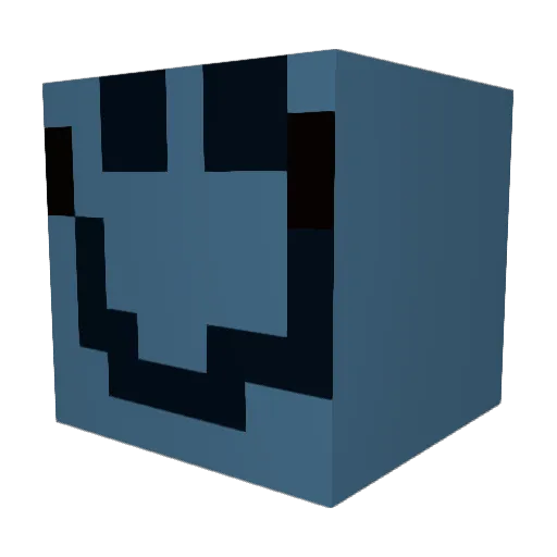 Killa_Chunks Minecraft avatar head, 3D render