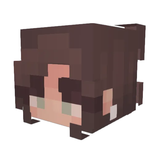 Killa_Creepa Minecraft avatar head, 3D render