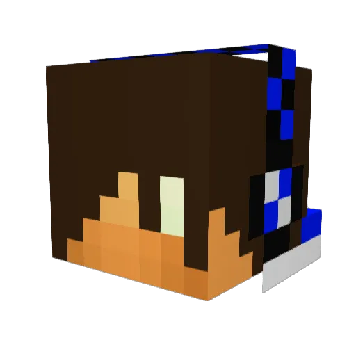 Killa_Jason Minecraft avatar head, 3D render