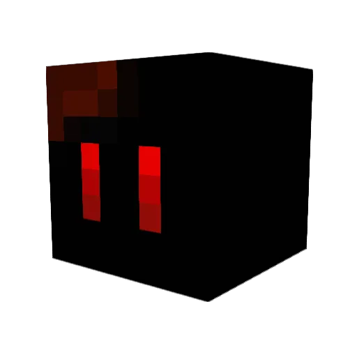 Killablob Minecraft avatar head, 3D render