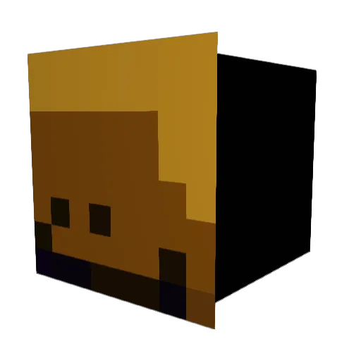 KillasCoffee Minecraft avatar head, 3D render