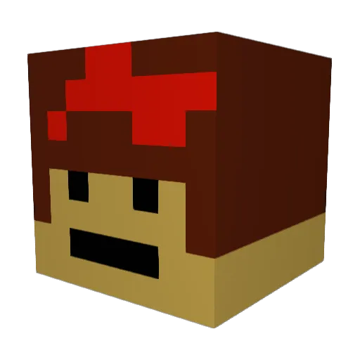 Killboy0829 Minecraft avatar head, 3D render