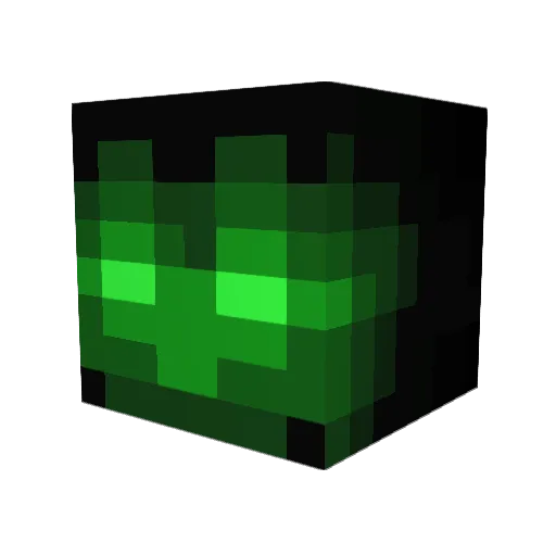 Killcon2 Minecraft avatar head, 3D render