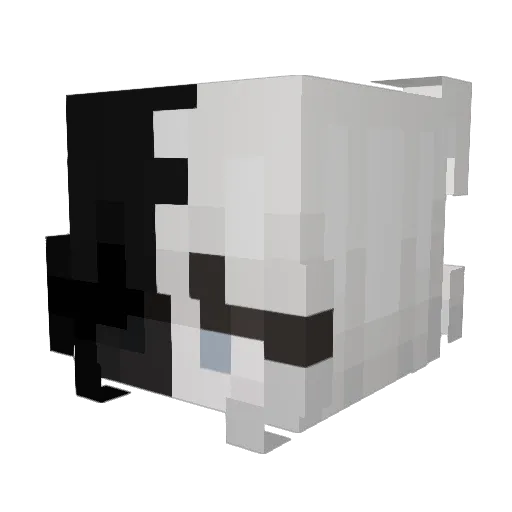 KilledByVoid Minecraft avatar head, 3D render