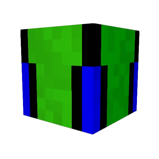 Killer2Them Minecraft avatar head, 3D render