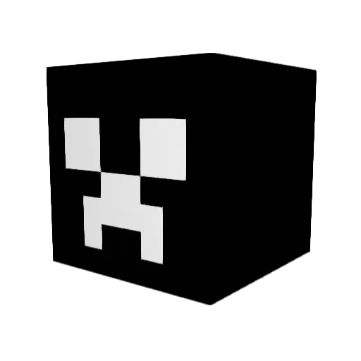 Killer522 Minecraft avatar head, 3D render