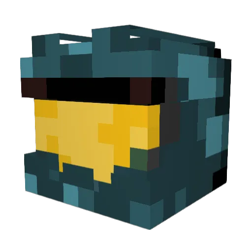 KillerAccount Minecraft avatar head, 3D render