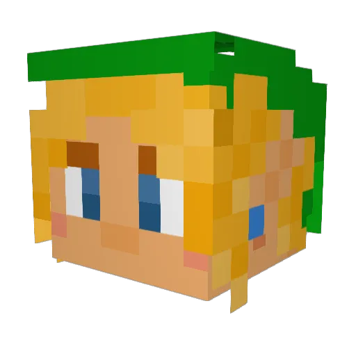 KillerBuggy5 Minecraft avatar head, 3D render