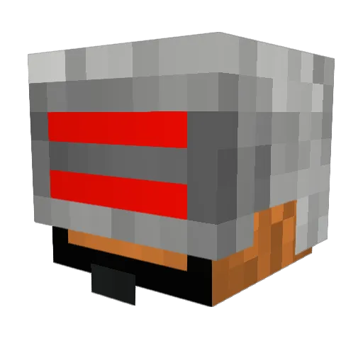 KillerCIAC Minecraft avatar head, 3D render