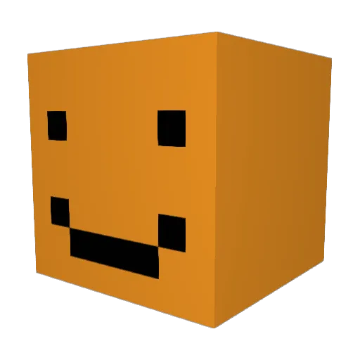 KillerCarrotMC Minecraft avatar head, 3D render