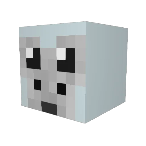 KillerDonut614 Minecraft avatar head, 3D render