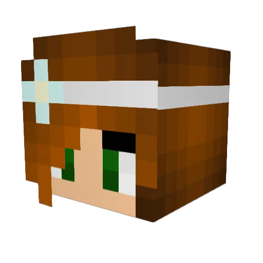 KillerJigsaw666 Minecraft avatar head, 3D render