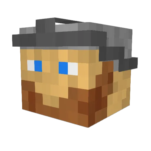 KillerKingTR Minecraft avatar head, 3D render