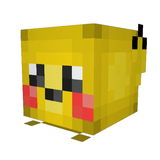 KillerLars07 Minecraft avatar head, 3D render