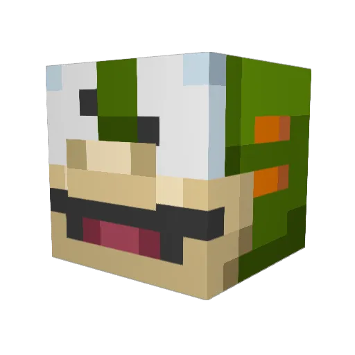KillerLogan09 Minecraft avatar head, 3D render