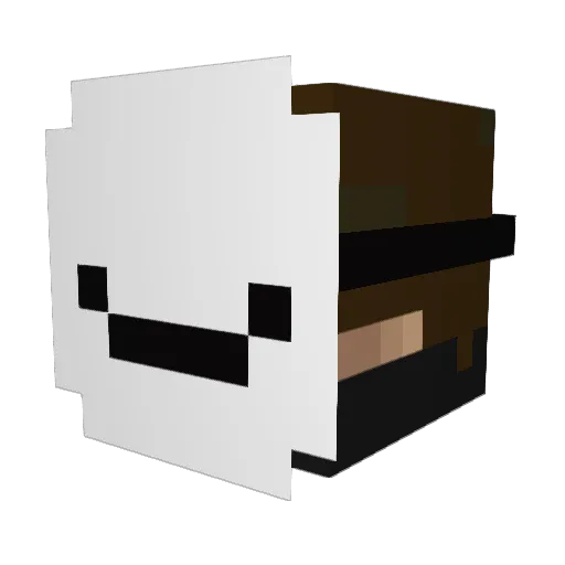 KillerMacMaster Minecraft avatar head, 3D render