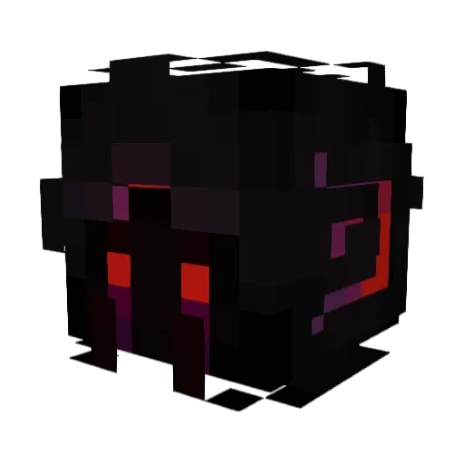 KillerMachine072 Minecraft avatar head, 3D render
