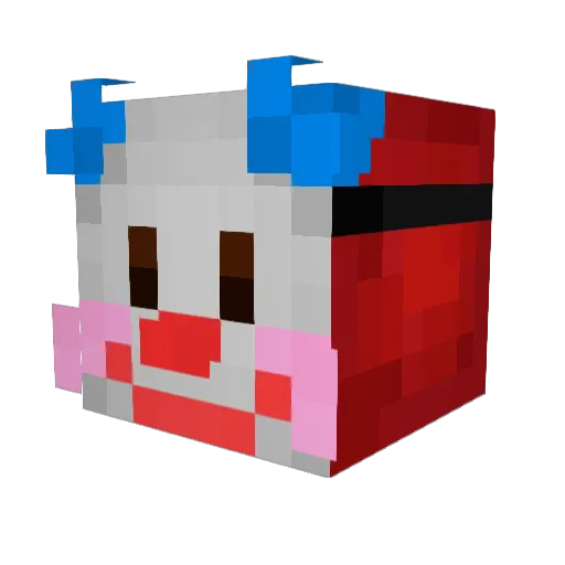 KillerMaxLkrl Minecraft avatar head, 3D render