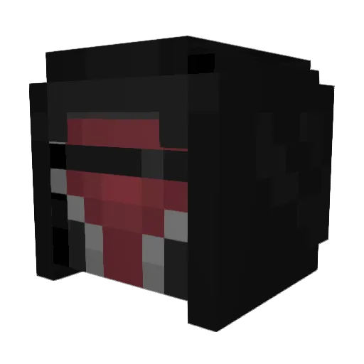 KillerQueex Minecraft avatar head, 3D render
