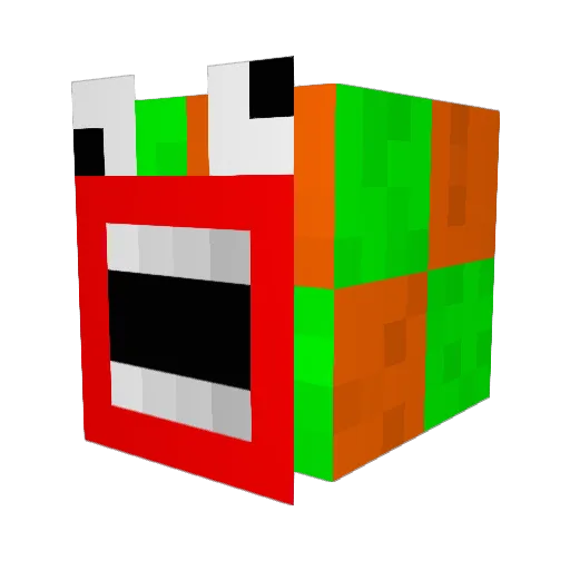 KillerRabble Minecraft avatar head, 3D render