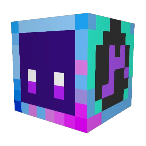 KillerShark6604 Minecraft avatar head, 3D render