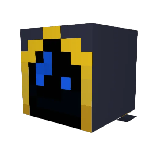 KillerSloth Minecraft avatar head, 3D render