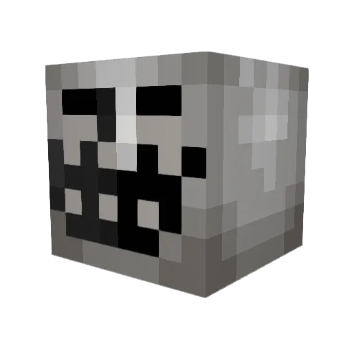 KillerTom36 Minecraft avatar head, 3D render