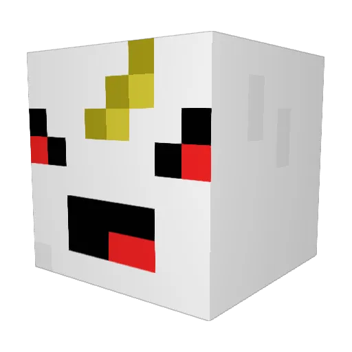 KillerUnicornJ7 Minecraft avatar head, 3D render