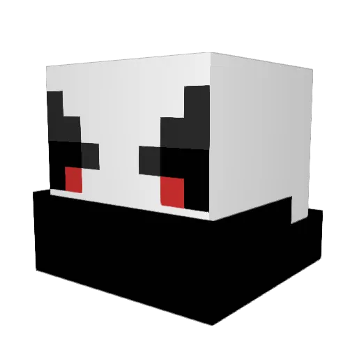KillerXon9 Minecraft avatar head, 3D render