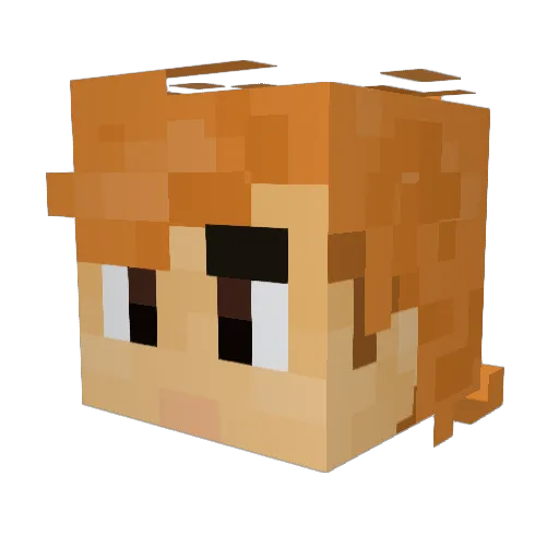 Killer_Boss99 Minecraft avatar head, 3D render