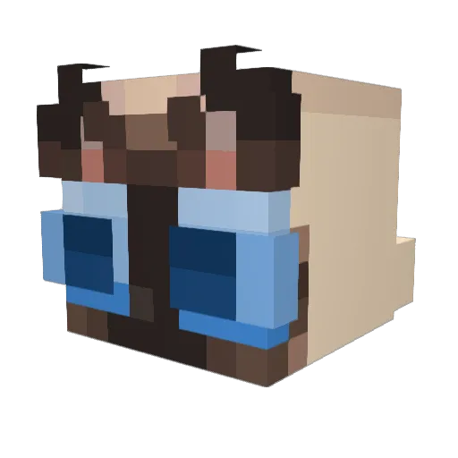Killer_KittyCat Minecraft avatar head, 3D render