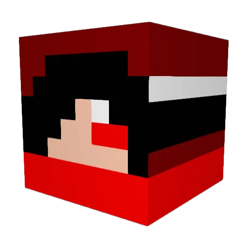 Killer_Ted Minecraft avatar head, 3D render