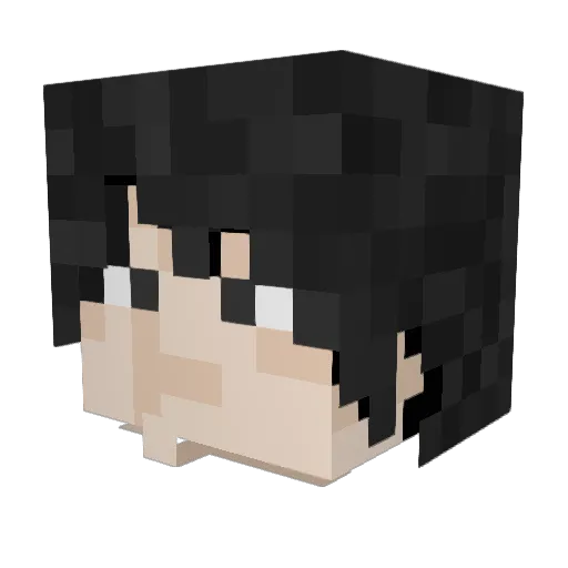Killer_Toji Minecraft avatar head, 3D render