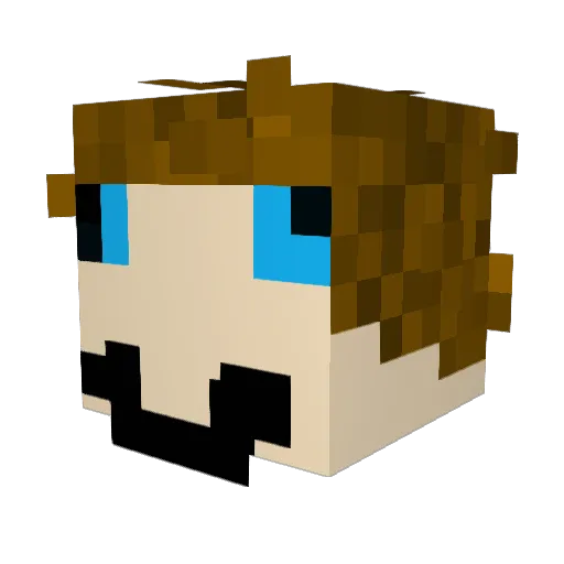 Killer__Steve Minecraft avatar head, 3D render